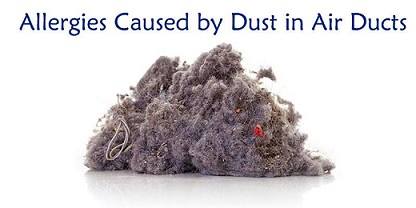 Allergies Caused by Dust in Air Ducts